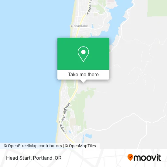 Head Start map