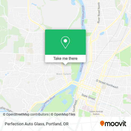 Perfection Auto Glass map
