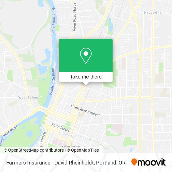 Mapa de Farmers Insurance - David Rheinholdt