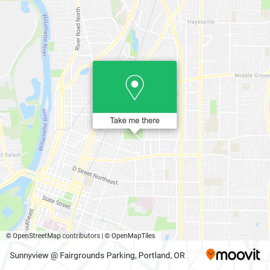 Sunnyview @ Fairgrounds Parking map