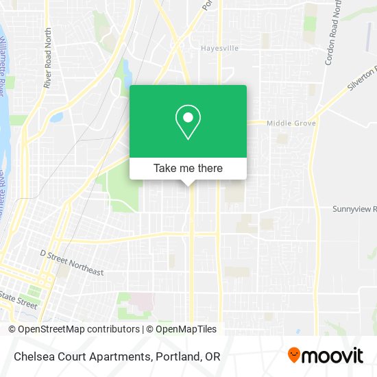 Chelsea Court Apartments map