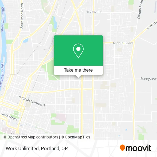 Work Unlimited map