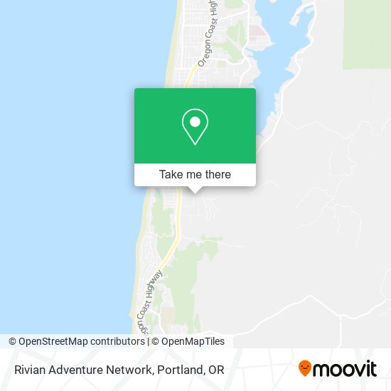 Rivian Adventure Network map