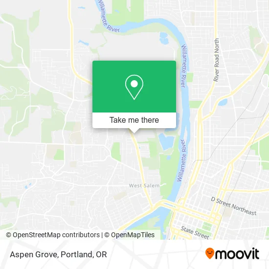 Aspen Grove map