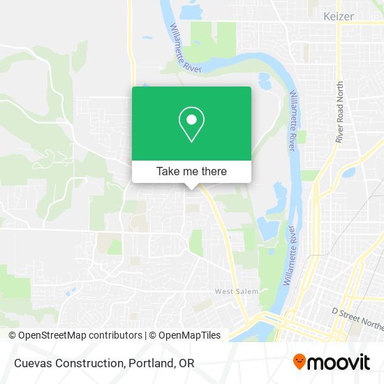 Cuevas Construction map