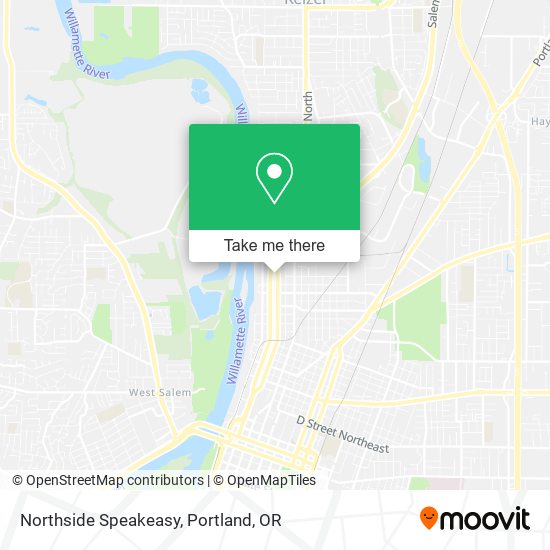 Northside Speakeasy map