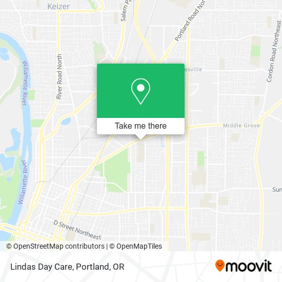 Lindas Day Care map