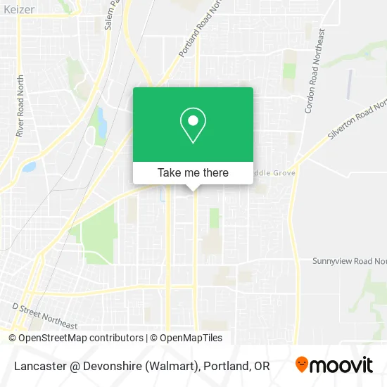 Mapa de Lancaster @ Devonshire (Walmart)