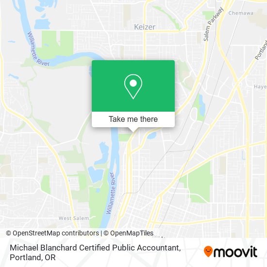 Michael Blanchard Certified Public Accountant map