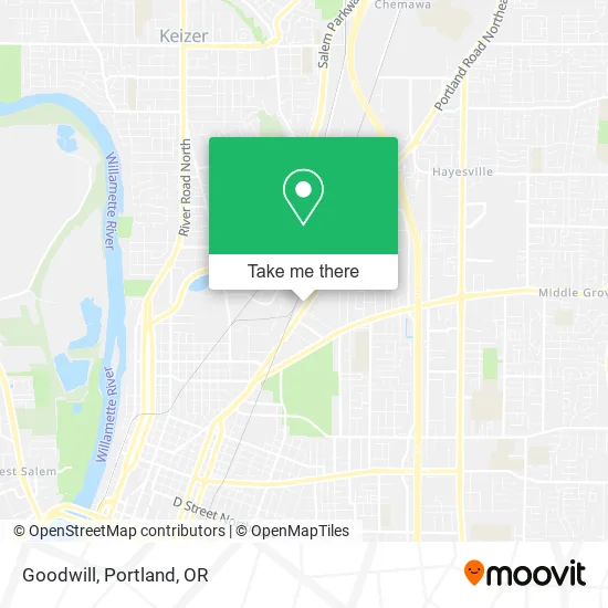 Goodwill map