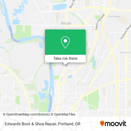 Edwards Boot & Shoe Repair map