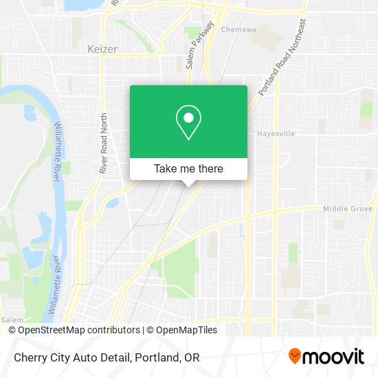 Mapa de Cherry City Auto Detail