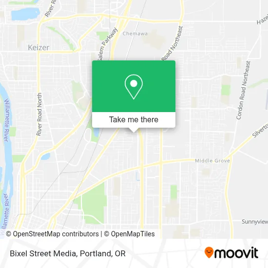 Bixel Street Media map