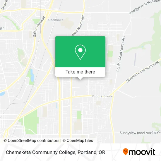 Chemeketa Community College map