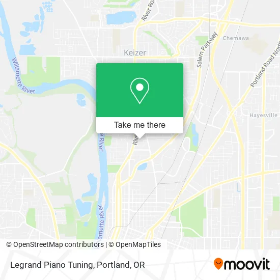 Legrand Piano Tuning map