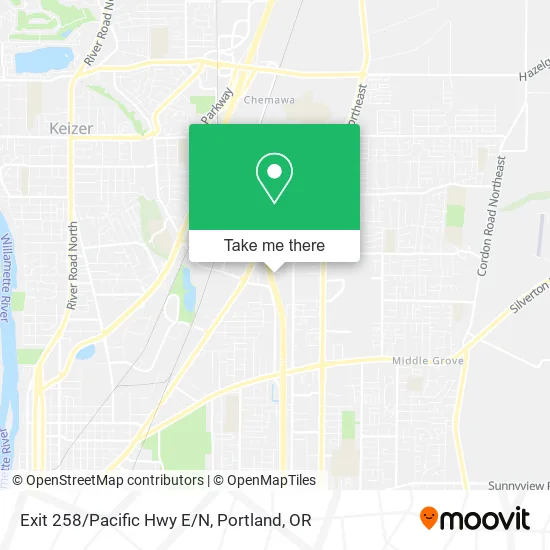 Mapa de Exit 258/Pacific Hwy E/N