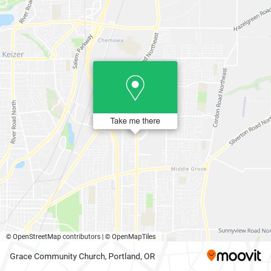 Grace Community Church map