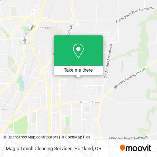 Mapa de Magic Touch Cleaning Services