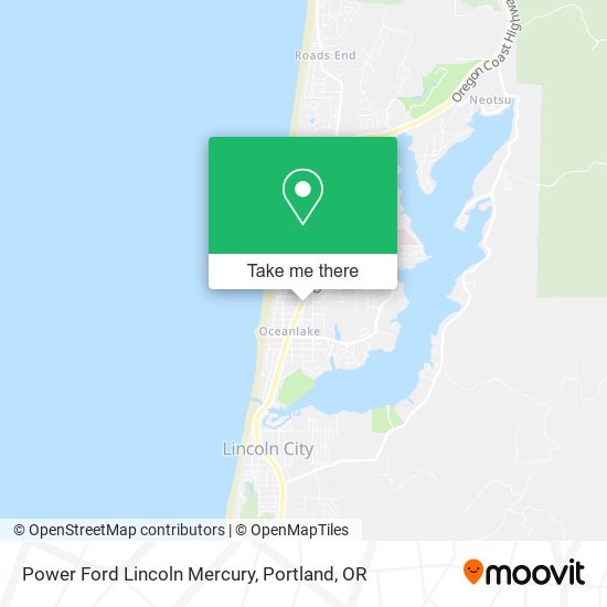 Power Ford Lincoln Mercury map