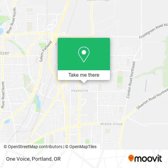 Mapa de One Voice