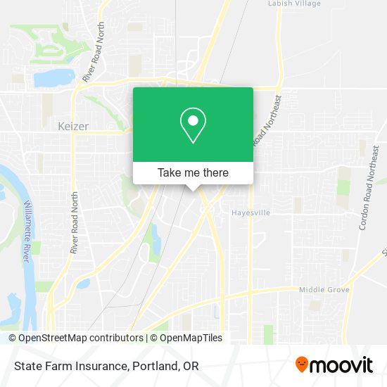 Mapa de State Farm Insurance