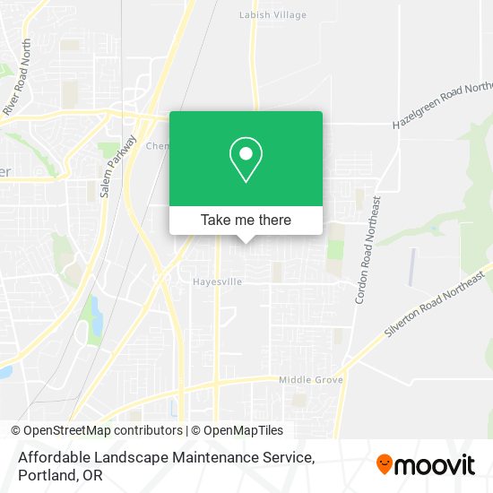 Mapa de Affordable Landscape Maintenance Service