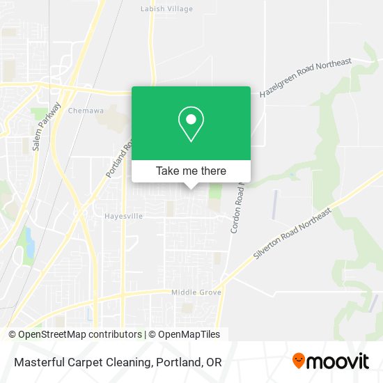 Mapa de Masterful Carpet Cleaning