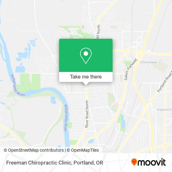 Mapa de Freeman Chiropractic Clinic