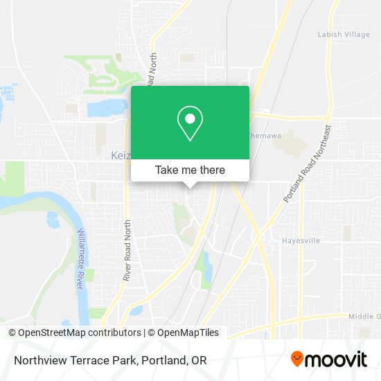Northview Terrace Park map