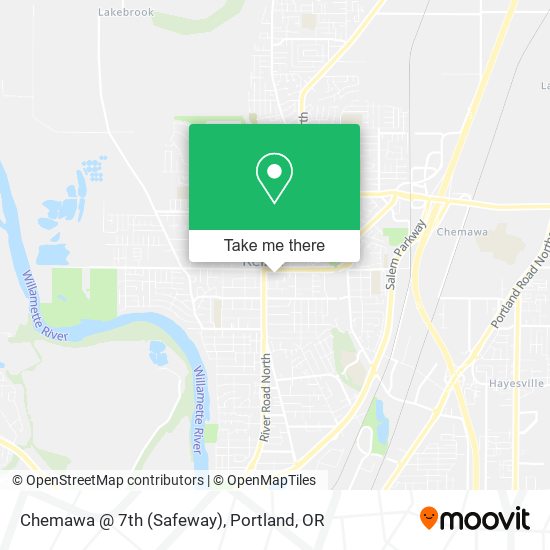 Chemawa @ 7th (Safeway) map