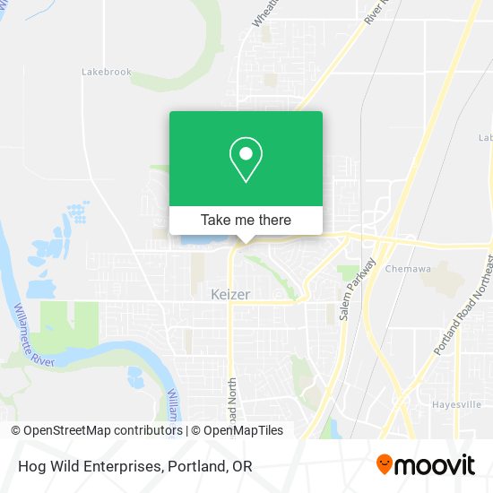 Hog Wild Enterprises map