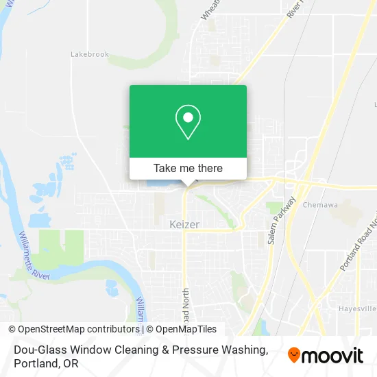 Dou-Glass Window Cleaning & Pressure Washing map