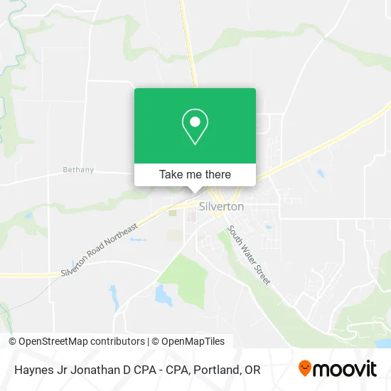 Mapa de Haynes Jr Jonathan D CPA - CPA