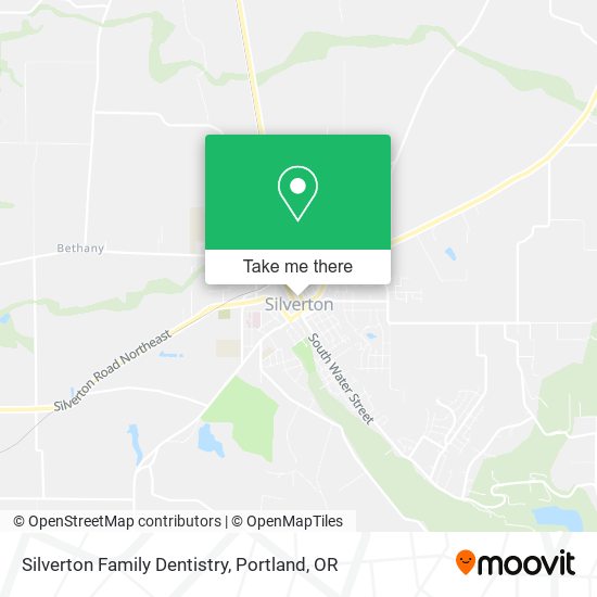 Mapa de Silverton Family Dentistry