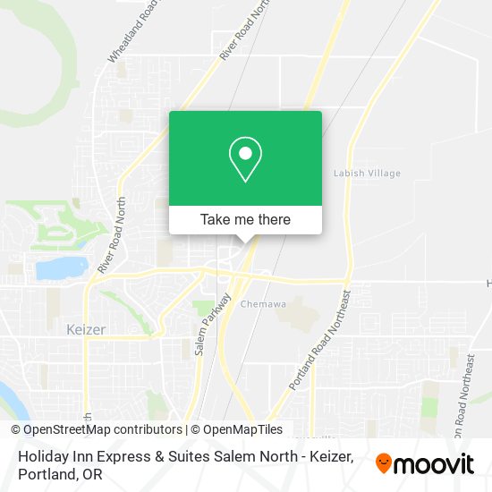 Holiday Inn Express & Suites Salem North - Keizer map