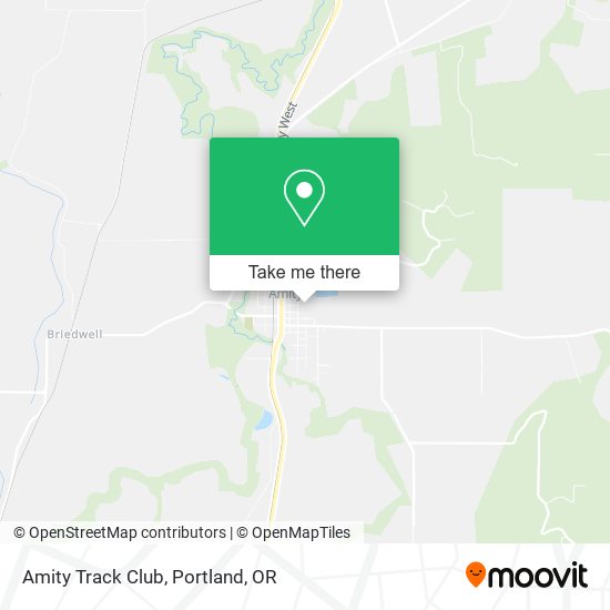 Amity Track Club map
