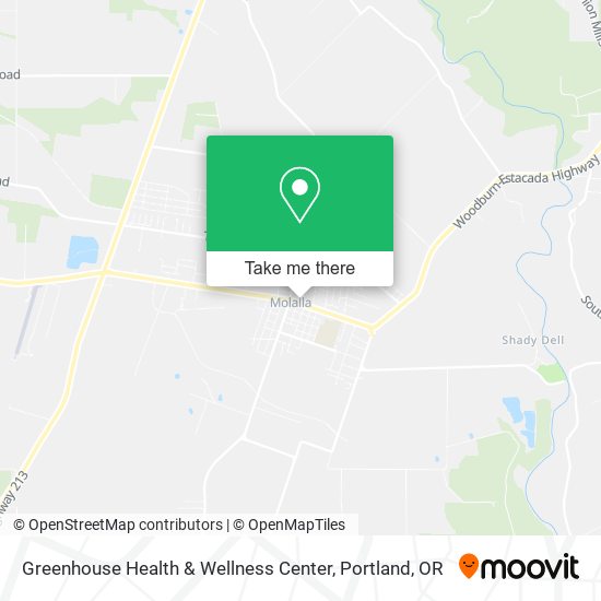 Greenhouse Health & Wellness Center map