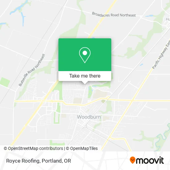 Royce Roofing map