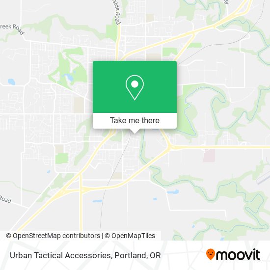 Urban Tactical Accessories map