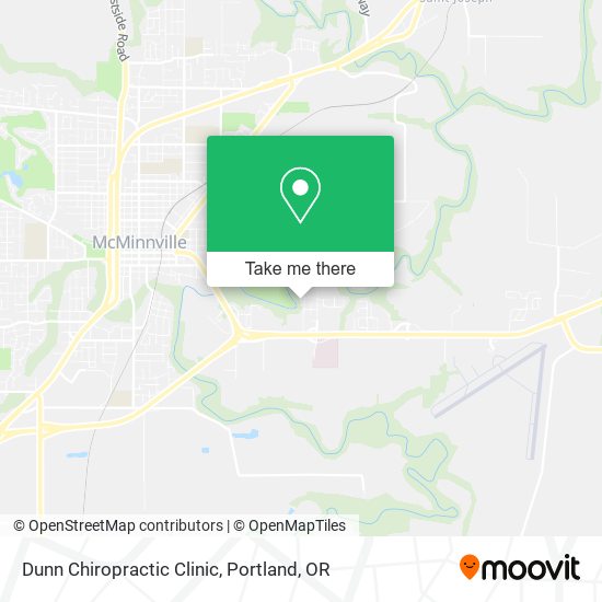 Dunn Chiropractic Clinic map