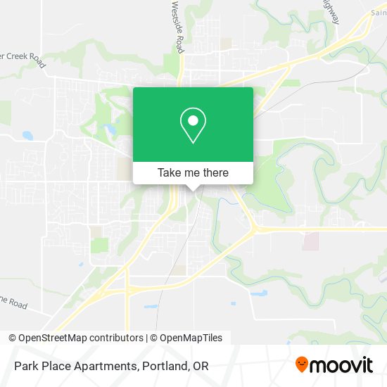 Park Place Apartments map