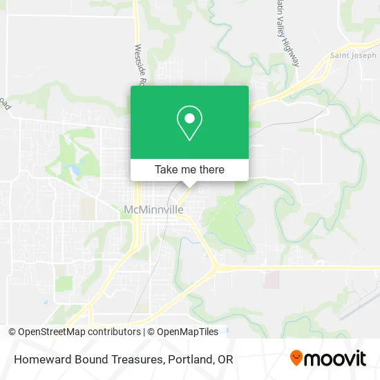 Mapa de Homeward Bound Treasures