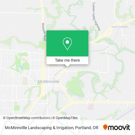 Mapa de McMinnville Landscaping & Irrigation