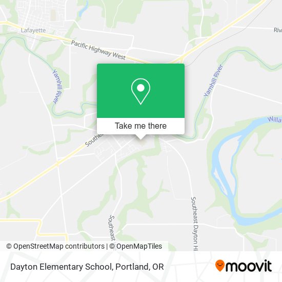 Mapa de Dayton Elementary School