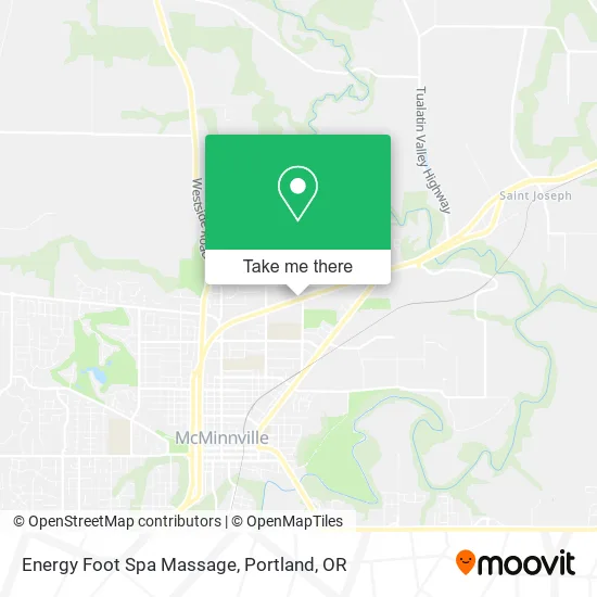 Mapa de Energy Foot Spa Massage