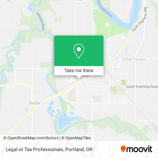 Legal or Tax Professionals map