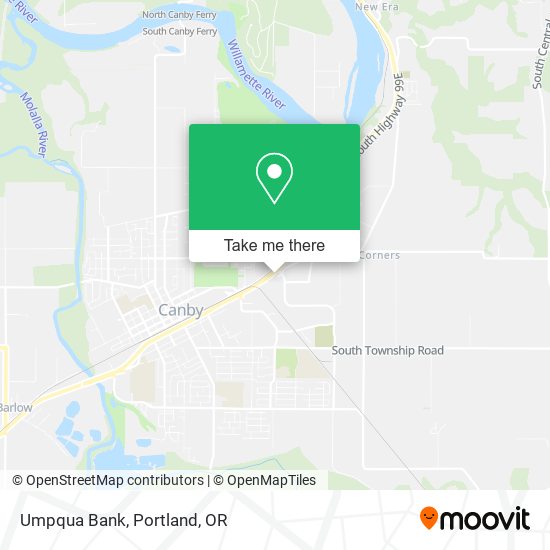 Mapa de Umpqua Bank