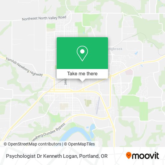 Psychologist Dr Kenneth Logan map