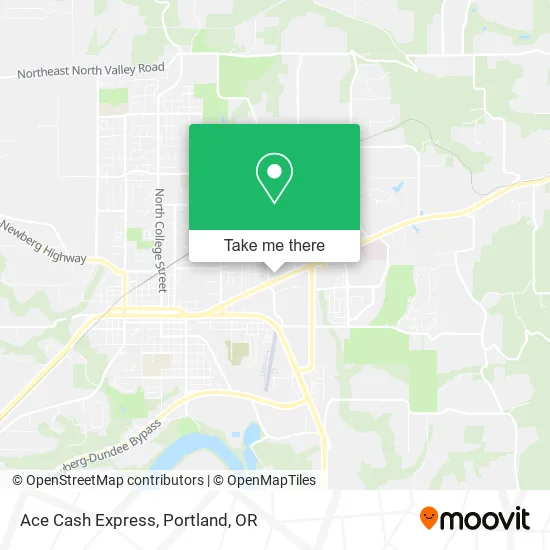 Ace Cash Express map