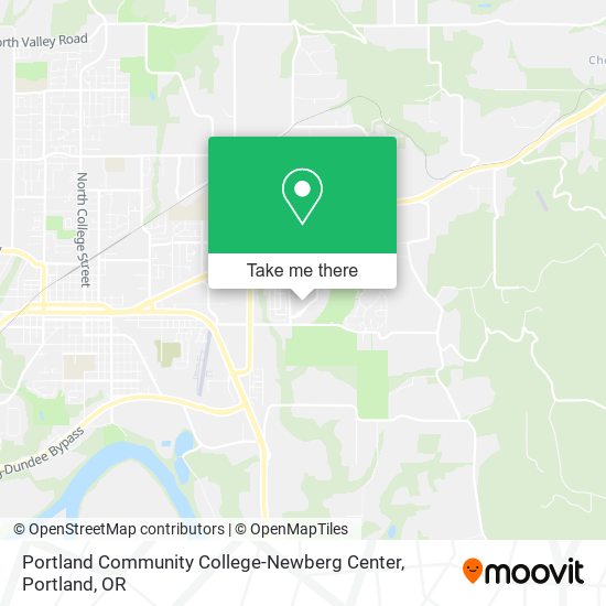 Portland Community College-Newberg Center map